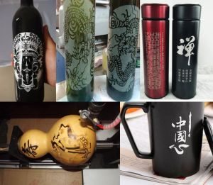 宜昌酒瓶葫芦工艺品激光雕刻机